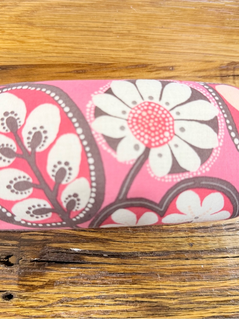 Vera Bradley Pink Floral Eyeglass Case
